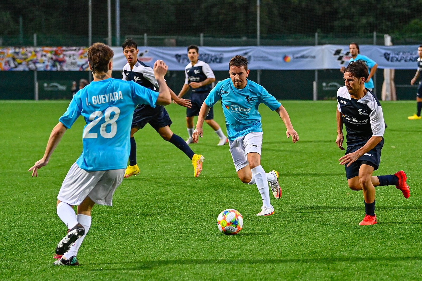 Jorge Lorenzo, MotoGP football match